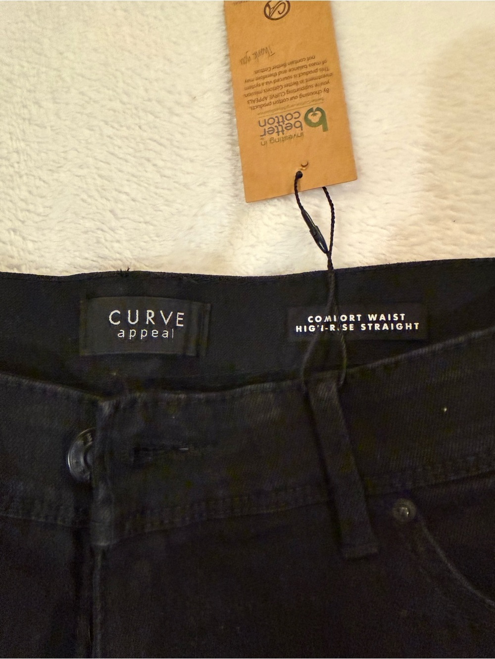 Curve Appeal High Rise Straight Jeans - Picture 2 of 2